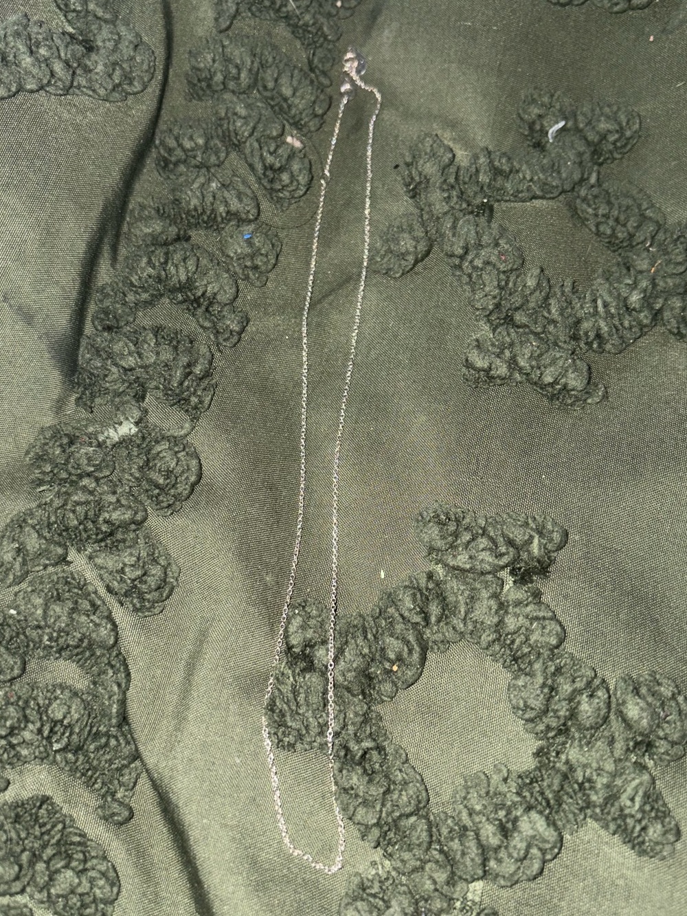 14kt Solid White Gold Necklace